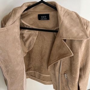 VICI Faux Suede Moto Jacket